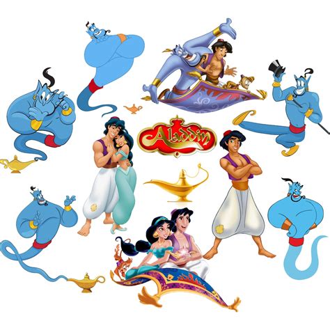 aladdin png bundle aladdin clipart set aladdin  genie clipart