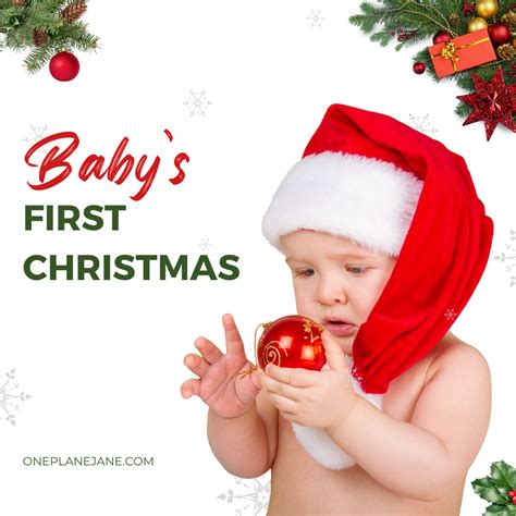 Babys First Christmas One Plane Jane