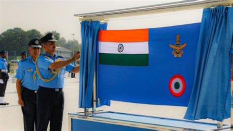 Air Force Day Celebrations Indian Air Force Unveils Its New Ensign