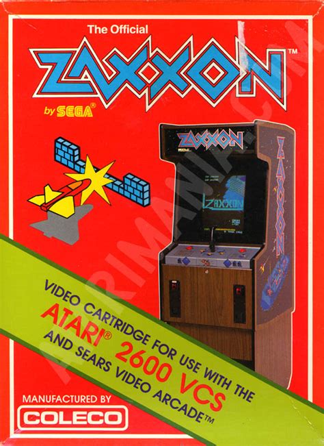 Atari 2600 Vcs Zaxxon Scans Dump Download Screenshots Ads Videos