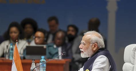 Modi pide que la Unión Africana sea aceptada como miembro permanente