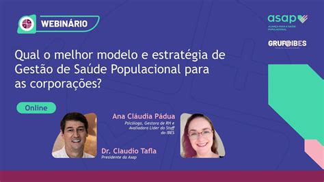 Webinar Asap IBES Qual o melhor modelo e estratégia de GSP para