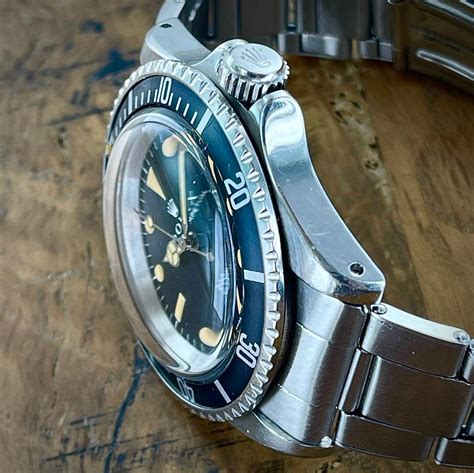 1968 S Steel Rolex Submariner 5512 MK I Meters First Matte Dial