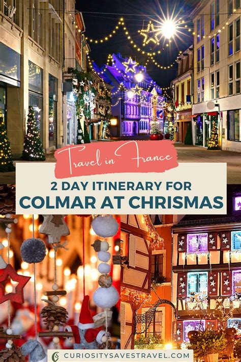 Day Itinerary For Colmar At Christmas In Christmas Markets