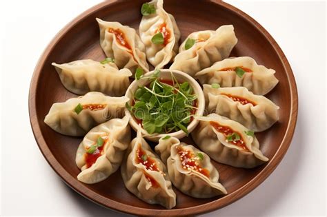 Savor The Flavor Authentic Chinese Dumplings Delight Stock