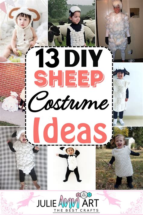 13 DIY Sheep Costume Ideas For Winter Cosplay Julie Ann Art