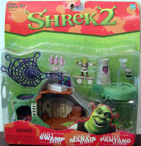 Shreks Swamp House Shrek 2 Movie action figures