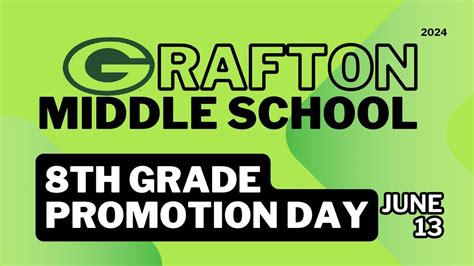 Grafton Middle School Promotion Day 2024 Youtube