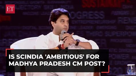 Jyotiraditya Scindia On Why He Left Congress And If He Is Ambitious