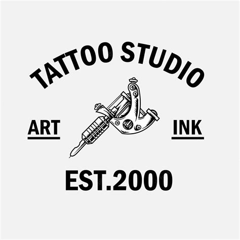 Premium Vector | Tattoo logo vintage illustration