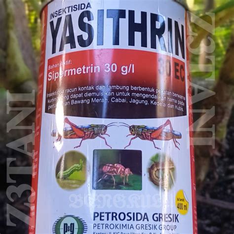 Jual YASITRIN 30EC 400ML Insektisida Hama Serangga Perusak Daun