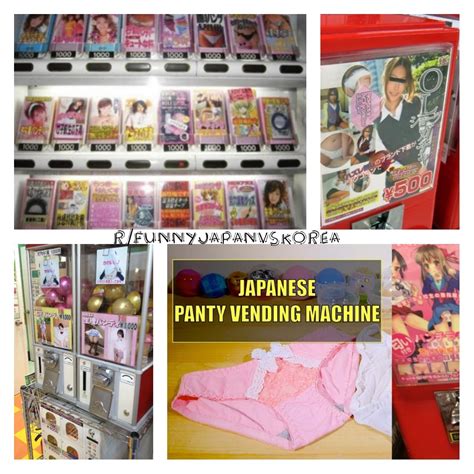 Japans Used Panty Vending Machine Rfunnyjapanvskorea