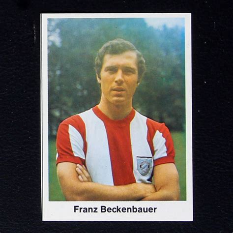 Franz Beckenbauer Bergmann Sticker No 86 Fußball 70 71 Sticker