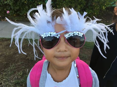 Crazy Sunglasses Day At School Crazy Sunglasses Crazy Hair Fall