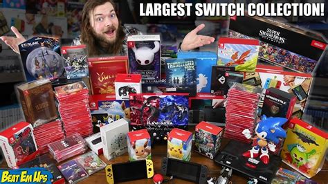 Worlds Largest Nintendo Switch Game Collection Youtube