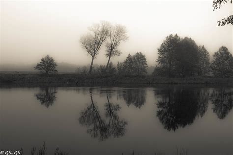 Nebbia Sul Fiume Adda Paola Flickr