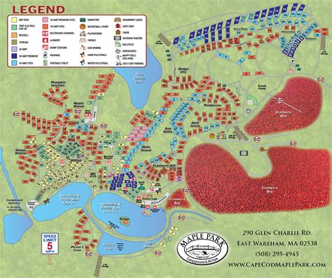 Maple Park Campground Map