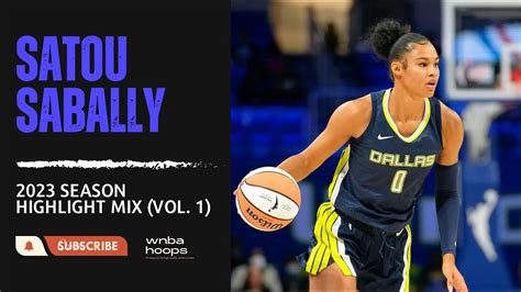 Satou Sabally Highlight Mix Vol Season Wnba Hoops Youtube