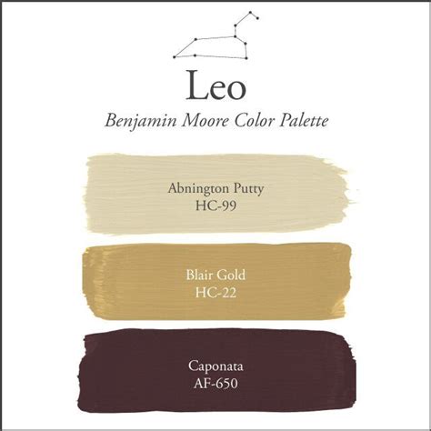 Paint Colors By Zodiac Sign Benjamin Moore Artofit