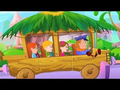 Wheels On The Bus | Nursery Rhymes For Kids | Baby Songs - YouTube | Kids nursery rhymes, Rhymes ...