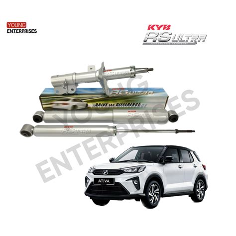 Perodua Ativa Kayaba Heavy Duty Rs Ultra Absorber Front Rear Kyb Abs