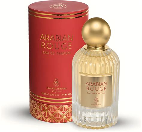 Arabian Rouge 100ml Perfume By French Arabian Perfumes Vanilla Oud Rose