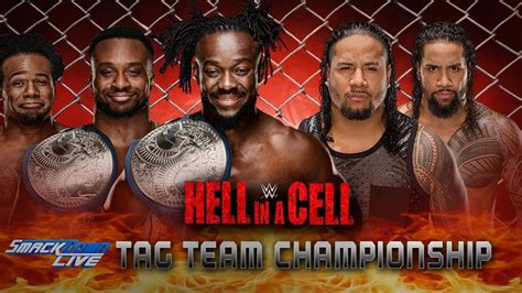 WWE Hell In A Cell 2017 The New Day Vs The Usos Hell In A Cell Match