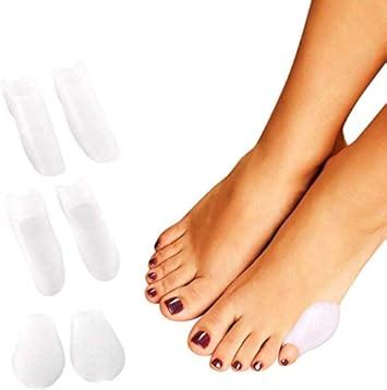 Almohadillas Correctoras De Juanete 3 Pares De Gel Suave Protector De