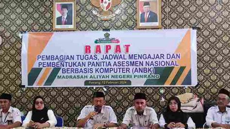 Man Pinrang Gelar Rapat Ini Agendanya