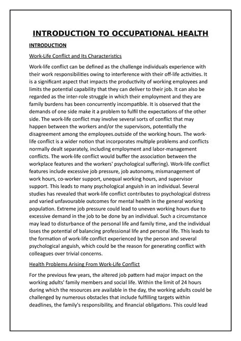 For Environmental And Occupational Health Students 2