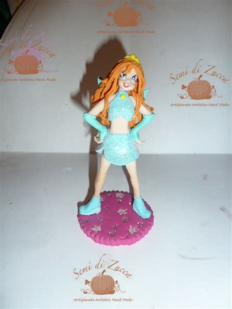 Semi Di Zucca Cake Topper Co Winx Bloom