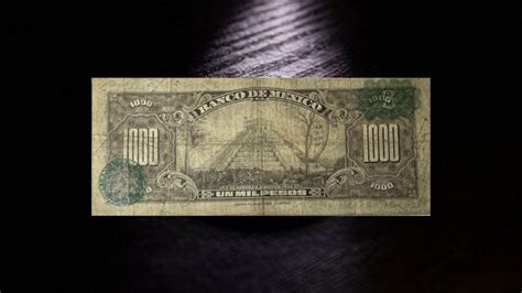 Conoce El Billete Mexicano De 1 000 Pesos Por El Que Piden 650 Mil