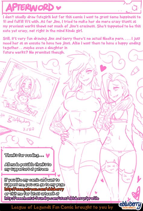 Jinx X Vi X Jinx Page 33 Afterword By Ebluberry Hentai Foundry
