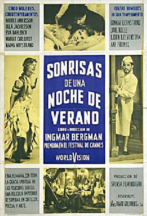 Smiles of a Summer Night Original 1955 Argentine Movie Poster - Posteritati Movie Poster Gallery