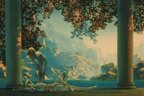 Maxfield Parrish, 'Daybreak,' print | Maxfield parrish, Fine art ...