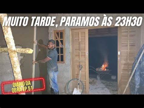 Dormimos Na Ro A Colheita Da Primeira Mandioca Obra A Todo Vapor