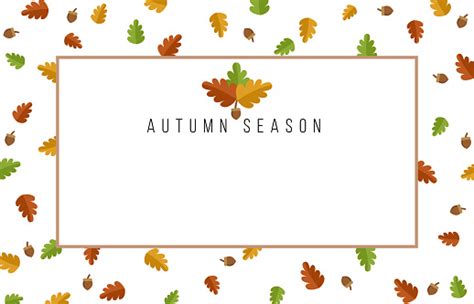 Autumn Leaves Banner Design Stock Illustration - Download Image Now ...