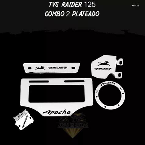 Kit Combo Plateadopiezas Partes Lujo Moto Tvs Raider Cuotas Sin