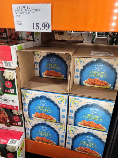 New To My Costco Butter Chicken In Lunch Sized Trays Solid Would Buy Again Houston Tx R