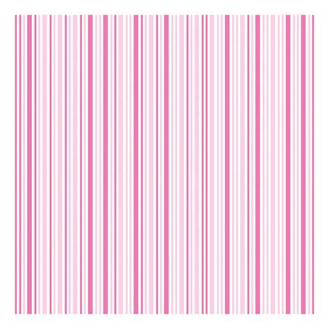 Papel de Parede Listrado Pink e Rosa Bebê Sobre Branco Listras Finas