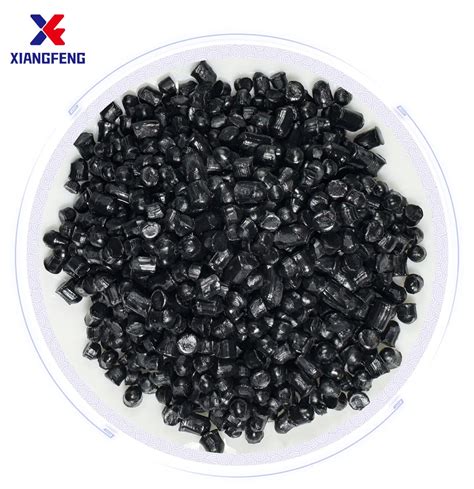 Rigid Black Heat Resistance PVC Granules Compounds For PVC Label