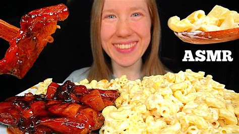 ASMR HAWAIIAN MACARONI SALAD MUKBANG No Talking EATING SOUNDS YouTube