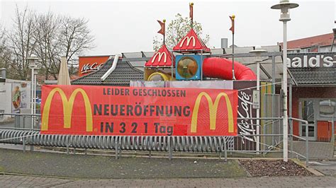 Mcdonalds Bringt Essen K Nftig An Den Tisch Umbau In Fulda Fotos