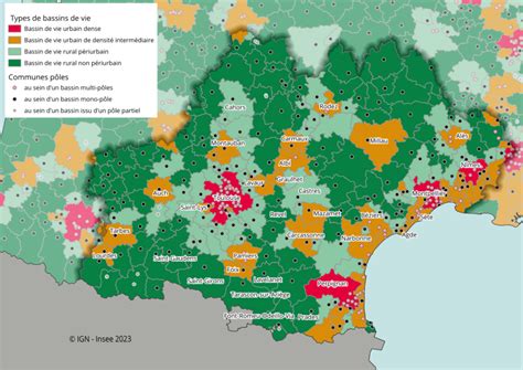 Bassins De Vie En Occitanie Insee Analyses Occitanie