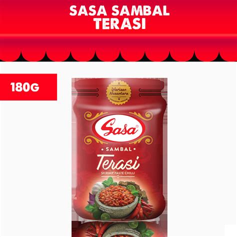 Sasa Sambal Terasi 180gr Lazada Indonesia