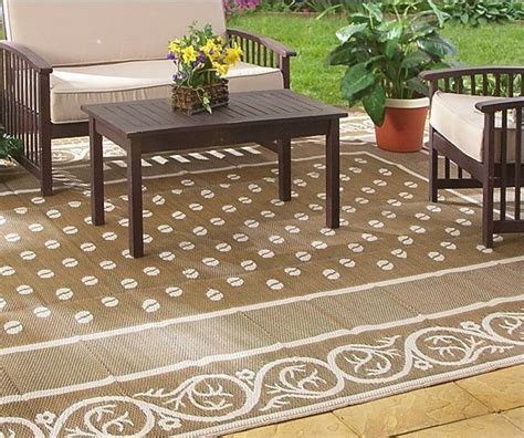 This RV Patio Rug is beautiful, lightweight for easy storage, and will ...