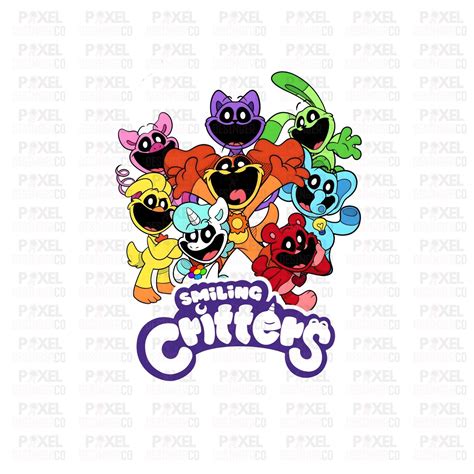 Smiling Critters PNG, Poppy Playtime PNG, Print Smiling Critters Merch ...