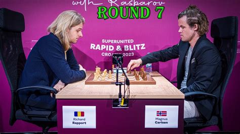 Richard Rapport Vs Magnus Carlsen Superunited Rapid R Youtube