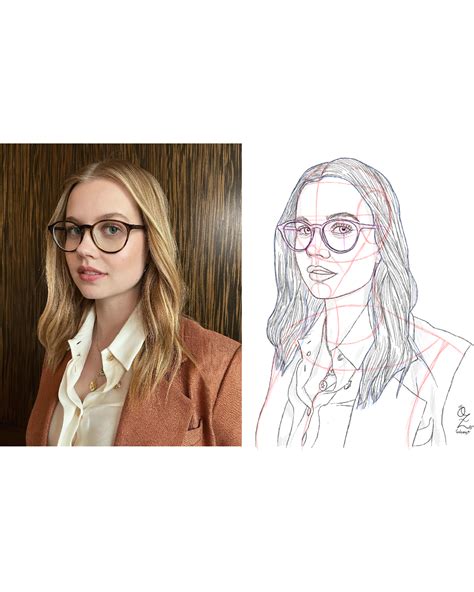 Model Portrait Sketch Study By Oz Galeano By Oz Galeano On Dribbble