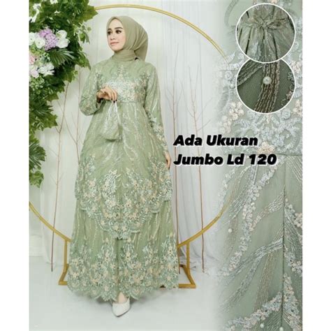 Jual Gamis Runcing Jumbo Ld Cm Gamis Pesta Gamis Kondangan Gamis